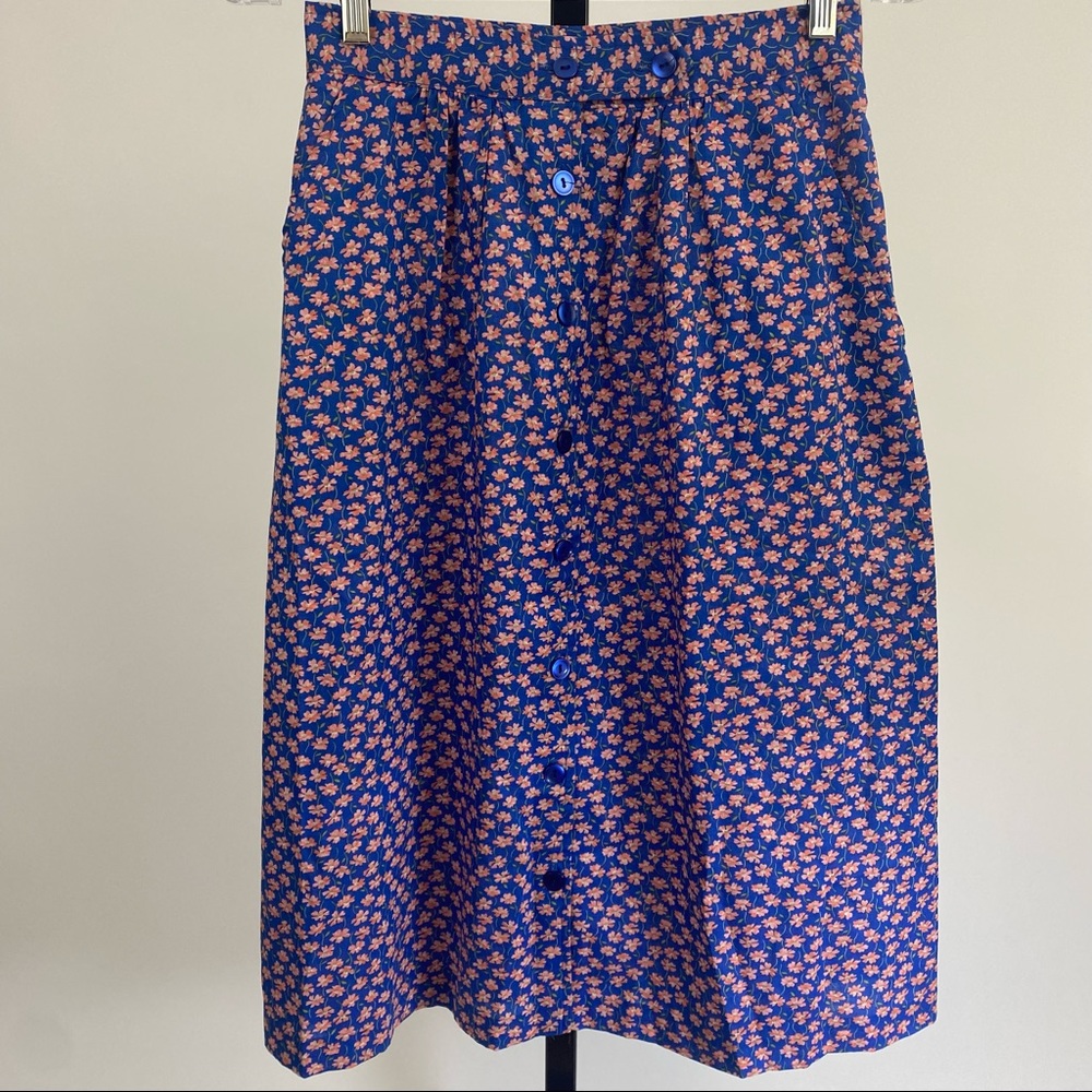 Vintage 1970’s Floral Skirt